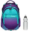 Produktbild: Schultasche Mädchen 4. Klasse Elephant Signature Lila 12868 Violet Cube +Flasche