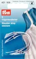 Produktbild: Trägerbandhalter weiß 4 Stück Prym 401169 Träger Band Halter mit Druckknopf