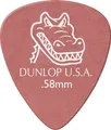 Produktbild: Dunlop Gator Grip Picks rot 12er Pack, 0,58 mm