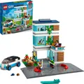 Produktbild: LEGO 60291 City Modernes Familienhaus, Puppenhaus mit Straßenplatten und 4 Minifiguren, kreatives Kinderspielzeug für Jungen und Mädchen ab 5 Jahren