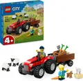 Produktbild: LEGO City Traktor mit Anhänger - Bauernhof Spielzeug mit Traktor & Tierfiguren - Montessori Spielsets für Jungen und Mädchen ab 4 Jahren - Geschenk mit 2 Minifiguren 60461