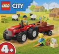 Produktbild: 5702017812618 Klocki konstrukcyjne Lego City Traktor z przyczepą LEGO 60461 LEGO