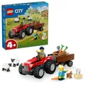 Produktbild: LEGO City roter Traktor und Bauernhof Schaf Spielzeug Geburtstagsgeschenk päd...