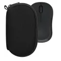 Produktbild: kwmobile Hülle kompatibel mit Logitech M240 Silent / M325S - Neopren Hülle für PC Mouse Schutzhülle - Computer Maus Tasche - Neopren Tasche für PC-Maus - Schwarz
