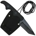 Produktbild: Fox Outdoor Neck Knife kleines Outdoormesser Neck II Tanto Klinge Kunststoffetui