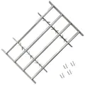 Produktbild: Fenstergitter Verstellbar mit 4 Querstäben 500-650 mm