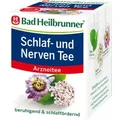 Produktbild: BAD Heilbrunner Schlaf- und Nerven Tee Filterbeut. 8X1.75 g