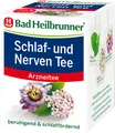 Produktbild: Bad Heilbrunner Naturheilm.GmbH&Co.KG BAD HEILBRUNNER Schlaf- und Nerven Tee Filterbeut. 8X1.75 g 10974795