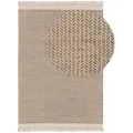 Produktbild: benuta Pure Wollteppich, Beige, Textil, Grafikmuster, Rechteckig, 80x120 cm, Gots, pflegeleicht, Teppiche & Böden, Teppiche, Naturteppiche