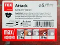 Produktbild: TOX Attack 5 x 40 mm Nageldübel 50 Stück