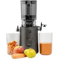 Produktbild: Chef Cuisine Entsafter, Anthrazit, Metall, Kunststoff, 1 L, 20x38.5x17.5 cm, Auffangbehälter, BPA-frei, Saftbehälter, rutschfeste Gummifüße, Sicherheitsverschluss, mit praktischem Einfüllschacht, Richtungswechsel-Funktion, einfache Reinigung, Küchengeräte, Sonstige Küchengeräte