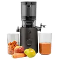 Produktbild: CHEF CUISINE Slow Juicer 150 W | Kaltentsafter mit Helix-Schnecke & 50 U/min | 2 Edelstahl-Siebe, BPA-freie Tritan-Behälter, 1 L Saftauffangbehälter | Leise & effizient, spülmaschinengeeignet