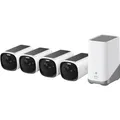 Produktbild: eufy Anker EufyCam 4x E40 + HomeBase 2 16GB | Human detection (2560 x 1440 Pixels) (E8144325)