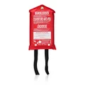 Produktbild: Smartwares Feuerlöschdecke 100x100 cm Glasfasertuch inkl. Schutztasche EN1869