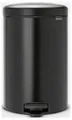 Produktbild: Brabantia Newicon 11 41 06 Treteimer 20l Stahl (Ø x H) 290mm x 467mm Schwarz Fuß-Tretmechanik 1St.