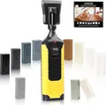 Produktbild: Vinylboden Reparaturset Hartwachs Grau für PVC Laminat Linoleum Holz 19 Stück