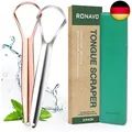 Produktbild: Zungenschaber (2 Stück), Zungenreiniger Heilung von Mundgeruch (medizinische