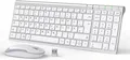 Produktbild: ICLEVER Kabelloses QWERTZ Tastatur und Maus Set Slim