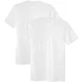 Produktbild: CALIDA Herren T-Shirt, 2er Pack - Natural Benefit, Rundhals-Ausschnitt, 100% Baumwolle Weiß S (46/48)