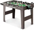 Produktbild: SereneLife Tischkicker Klappbar 110 cm – Kickertisch für Kinder & Erwachsene Stabiler MDF Tischfußball mit Stahlstangen & 4 Bällen – für Zuhause & Hobbyraum