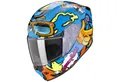 Produktbild: Scorpion Exo Motorradhelm Scorpion Exo-JNR Air Fun Integralhelm Blau / Orange (1er Set)