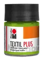 Produktbild: 17150005061 - Textil Plus reseda 50 ml volldeckende Stoffmalfarbe für dunkle ...