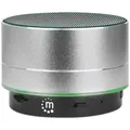 Produktbild: Manhattan Metallic Bluetooth Speaker (Clearance Pricing), Splashproof, Range 10m, microSD card reader, Aux 3.5mm connector, USB-A charging cable in... - Schwarz