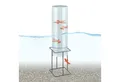 Produktbild: relaxdays Fischturm Fischsäule für Gartenteich