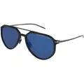 Produktbild: Porsche Design P8990 Herren-Sonnenbrille Vollrand Pilot Kunststoff-Gestell, blau