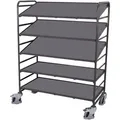 Produktbild: Variofit Eurokastenwagen 5 Holzböden Ral 7016