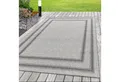 Produktbild: SIMPEX24 Outdoorteppich Bordüre Design, Läufer, Höhe: 7 mm, Outdoor Teppich Bordüre Design Wetterfest für Terrasse Balkon Küche