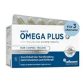 Produktbild: Omega 3 Kapseln hochdosiert - nur 1 Kapsel täglich (statt 2-6 Kapseln) - 400mg EPA + 300mg DHA pro Kapsel - ohne Aufstoßen - hochreines Fischöl in Triglycerid-Form, laborgeprüft - White Omega PLUS