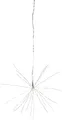 Produktbild: Star Firework 3D-LED-Hängestern, Kunststoff, Silber, ca. 26 x 26 cm