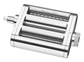 Produktbild: KitchenAid Küchenmaschinen Zubehör-Set 3-in-1-Nudelvorsatz 5KSM3MPA, Zubehör für KitchenAid Küchenmaschine, Walze und Schneider aus hochwertigem Edelstahl