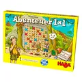Produktbild: HABA 303717 - Abenteuer 1x1 | Rechen- Und Lernspiel zum Spielerischen Trainieren des Einmaleins | Multiplizieren im Zahlenraum 1-100 | Cleveres Spielprinzip Mit Selbstkontrolle | Spiel AB 7 Jahren
