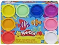 Produktbild: Play-Doh E5044 Knete Regenbogenfarben 8x56g 8er Pack Modellieren ab 2 Jahren