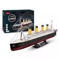Produktbild: Puzzle 3D 266 elementów. Titanic (wersja LED) - Dante