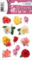 Produktbild: HERMA 3308 Aufkleber Rosen klein, 33 Stück, Blumen Sticker mit rot rosa weiß Pflanzen Motiv, selbstklebend, Etiketten für Valentinstag Liebe Hochzeit Geburtstag Scrapbooking Dekoration Geschenk Briefe