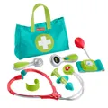 Produktbild: Fisher Price Arzttasche 7 teilige Doktortasche mit Stethoskop Blutdruck uvm