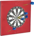 Produktbild: relaxdays Dartboard-Surround dunkelrot