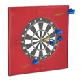 Produktbild: relaxdays Dartboard-Surround dunkelrot