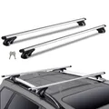 Produktbild: VEVOR Universal Dachträger Querstange Fahrzeuge Erhöhte Seitenreling 19-113cm