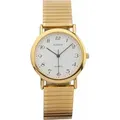 Produktbild: Adora ■ Armbanduhr | goldfarbenes Zugband & Gehäuse | Uni Ø 34mm