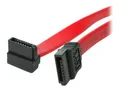 Produktbild: StarTech.com 15cm SATA 3 Kabel gewinkelt - S-ATA III Anschlusskabel bis 6Gb/s - Serial ATA 90° rechts abgewinkelt - Rot - SATA-Kabel - Serial ATA 150/300/600 - SATA (R)