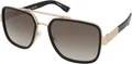 Produktbild: DSQUARED2 D2 0060/S RHL GOLD BLACK 2 58/19/140 Herren Sonnenbrillen