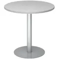 Produktbild: bümö Pausentisch, Grau, Silber, Holzwerkstoff, Nachbildung, Rund, 80x74.5x80 cm, FSC Mix, Arbeitszimmer, Schreibtische, Bürotische
