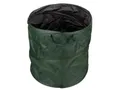 Produktbild: Perel Gartensack, faltbar, 85 l, Griffe, dunkelgrün/schwarz, wasserabweisend
