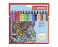 Produktbild: STABILO Faserstift STABILO Pen 68 Filzstift - 1 mm - 24er Set