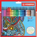 Produktbild: STABILO® Pen 68 Premium-Filzstift M farbsortiert - 24er Pack