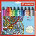 Produktbild: Premium-Filzstift - STABILO Pen 68 - 24er Pack - mit 24 verschiedenen Farben